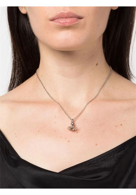 new petit orb pendant necklace woman platinum VIVIENNE WESTWOOD | 63020098-02P019-CNP019